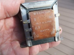 Vtg New Old Stock Stancor A-8076 Voice Coil, 4, 8, 16 ohms, 70.7 V Line, 2.5-20W