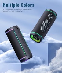 Portable 40W Bluetooth Speaker – Waterproof, 30 Hours Playtime, TWS Pairing
