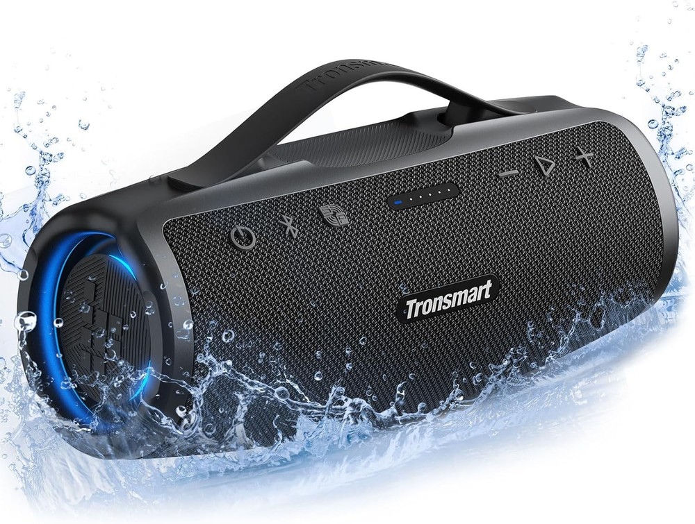 Tronsmart Mirtune S100 Bluetooth Speaker,50W Waterproof,20H Playtime Party Audio