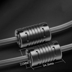 VGA EXTENSION Cable MALE TO FEMALE SVGA PC to Monitor Lead TRIPLE SHIELDED Lot