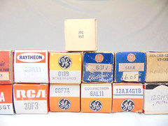 TESTED Mixed Lot of 16 Vintage Electron Vacuum TV/Radio Tubes, TESTED, Lot # 1