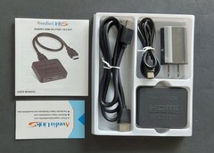 Avedio Links HDMI Splitter 1 In 2 Out 4K 60Hz HDCP 2.2 Screen Mirroring