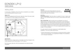 Sondek LP12 Turntable 5-in-1 OWNER’S USER MANUAL