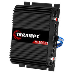 Taramps TS 400X4 2 Ohms Black Multichannel Stereo Amplifier 400 Watts Rms, 4 Cha