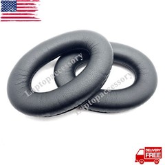 New For Aviation Headset X A10 A20 Bose Headphones 1Pair Black Ear Pads Cushions