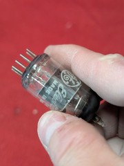 1 RCA 7AU7 Vacuum Tube. Manufactured in U.S.A. New Old Stock, Tested and Good