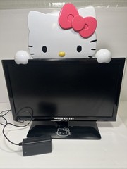 Hello Kitty 19″ LED HDMI TV PC MONITOR SANRIO 2013 KT2219MBY-NO REMOTE READ