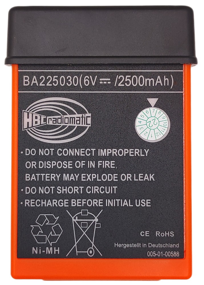 US BA225030 6V Ni-Mh Battery / QA109600 Battery Charger For HBC Crane remote NEW