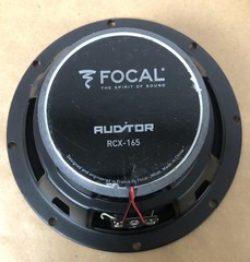 FOCAL RCX-165 6.5″ 60W RMS 2-WAY TWEETERS AUDITOR COAXIAL CAR SPEAKERS