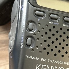 Kenwood TH22AT FM 2-Meter VHF Amateur Radio For Hams With 12V Charge Cord