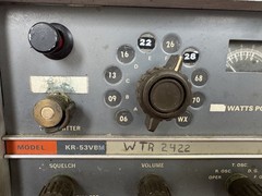 Vintage Electronics Konel Konig VHF Marine Radiotelephone as is untested
