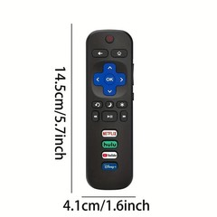 New Replacement Remote RC280-01 For TCL ROKU TV Radio Vudu 32FS3700 40FS3750 TCL