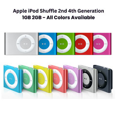 Apple iPod Shuffle 2nd 4th Generation 1GB 2GB – All Colors Available