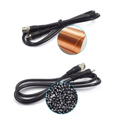 BNC Male to RCA Phono Plug Cable Lead Connector for Camera/Monitor 1m/1.5m/2m/3m