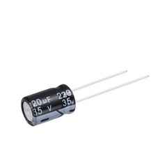 220uF 35V 8x12mm Electrolytic Capacitor, Aluminum Capacitors, 50Pcs
