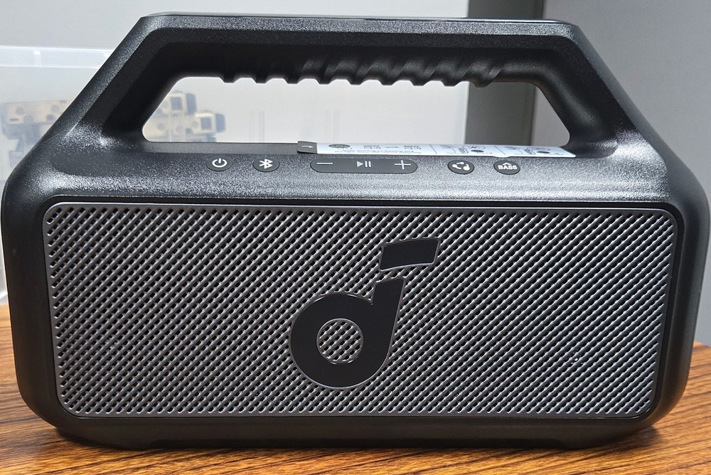 Anker Soundcore Boom V2 Waterproof Wireless Bluetooth Speaker Black A3138