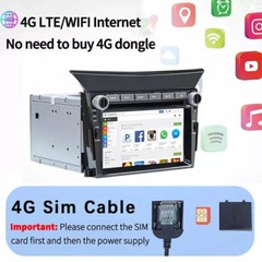 NEW 6.2″ HD Car Radio GPS Navigation Android 6+128GB For 2009-2013 Honda Pilot