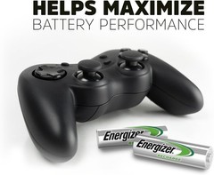 Energizer Rechargeable AA and AAA Battery Charger with 4 AA NiMH Batteries