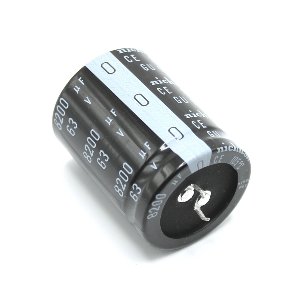 8x 8200uF 63V DC Radial Snap In Mount Electrolytic Capacitor 105C 35×45 8200 uF