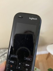 Logitech Harmony Elite Universal REMOTE ONLY Powers ON