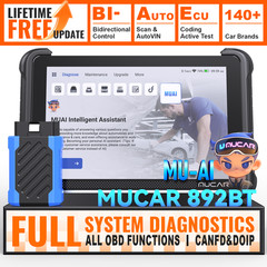 MUCAR 892BT Bidirectional OBD Scanner AI-Assist Diagnostic Tool Key Coding CANFD