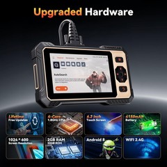 ThinkScan 662 Bidirectional ABS SRS Engine Car OBD2 Scanner Diagnostic Scan Tool