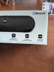 NIB. Jambar Wireless Speaker Bluetooth iHip, 30ft Wireless Area, 2 Hours, BLACK