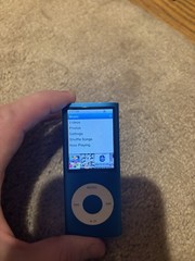Apple iPod Nano 4th Generation MP3 Player 8GB A1285 Blue – Tested