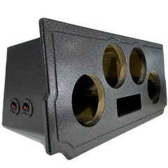 2010-2023 Dodge Charger Subwoofer Box Enclosure 4×8” Recessed Ported Mega Bass