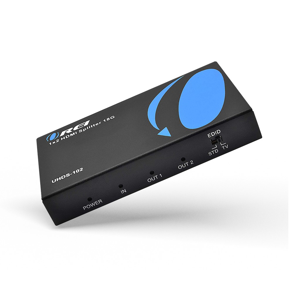 OREI UltraHD 4K @ 60 Hz HDMI Splitter 1 in 2 Out HDMI 2.0, HDCP 2.2(UHDS-102)