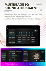 Double 2DIN Rotatable 10.1″ Android 13 Touch Screen Car Stereo Radio GPS WIFI BT