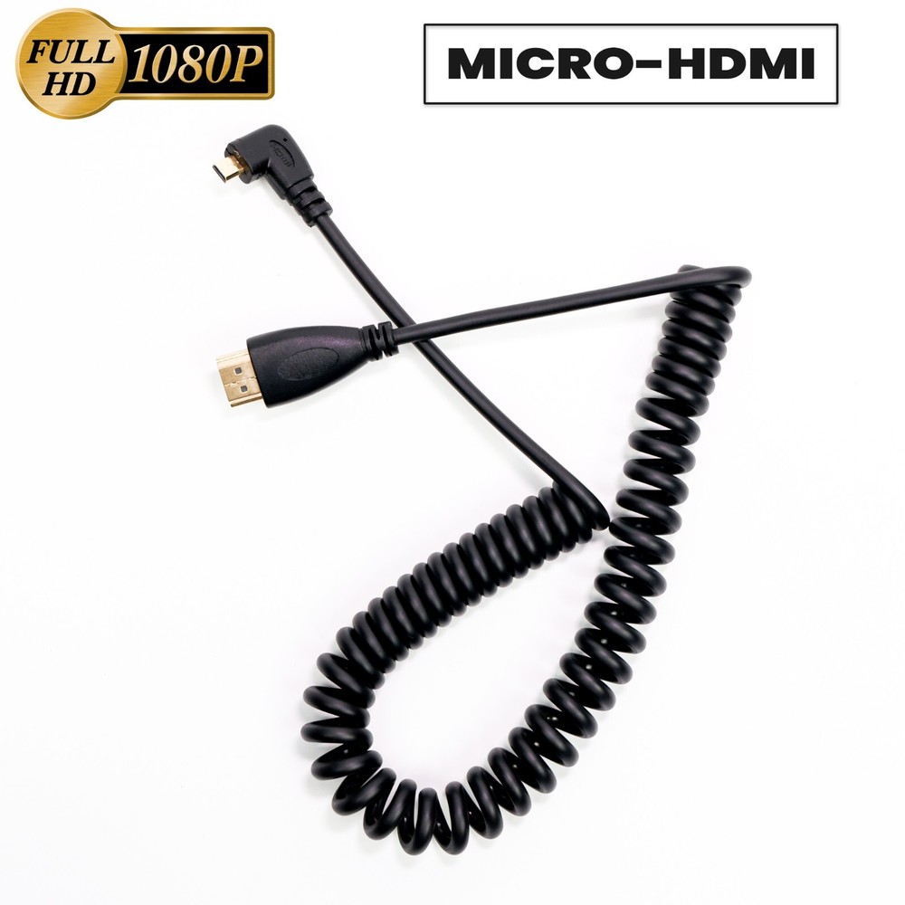 High-Speed Micro-HDMI to HDMI Cable MINI HDMI HD Cord For Canon Sony Nikon GoPRO