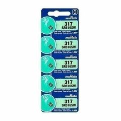 6 Sony SR516SW 317 1.55V Silver Oxide 0%Hg Watch Batteries