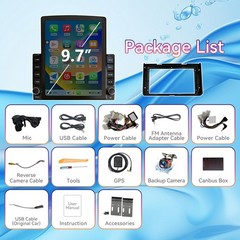 2+64G Toyota Tacoma 2018-2021 Android 13 Car Radio Stereo GPS RDS
