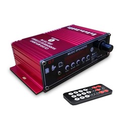400W Stereo Home Audio Amplifier Bluetooth 5.0 2 Channel Digital Power Amplifier