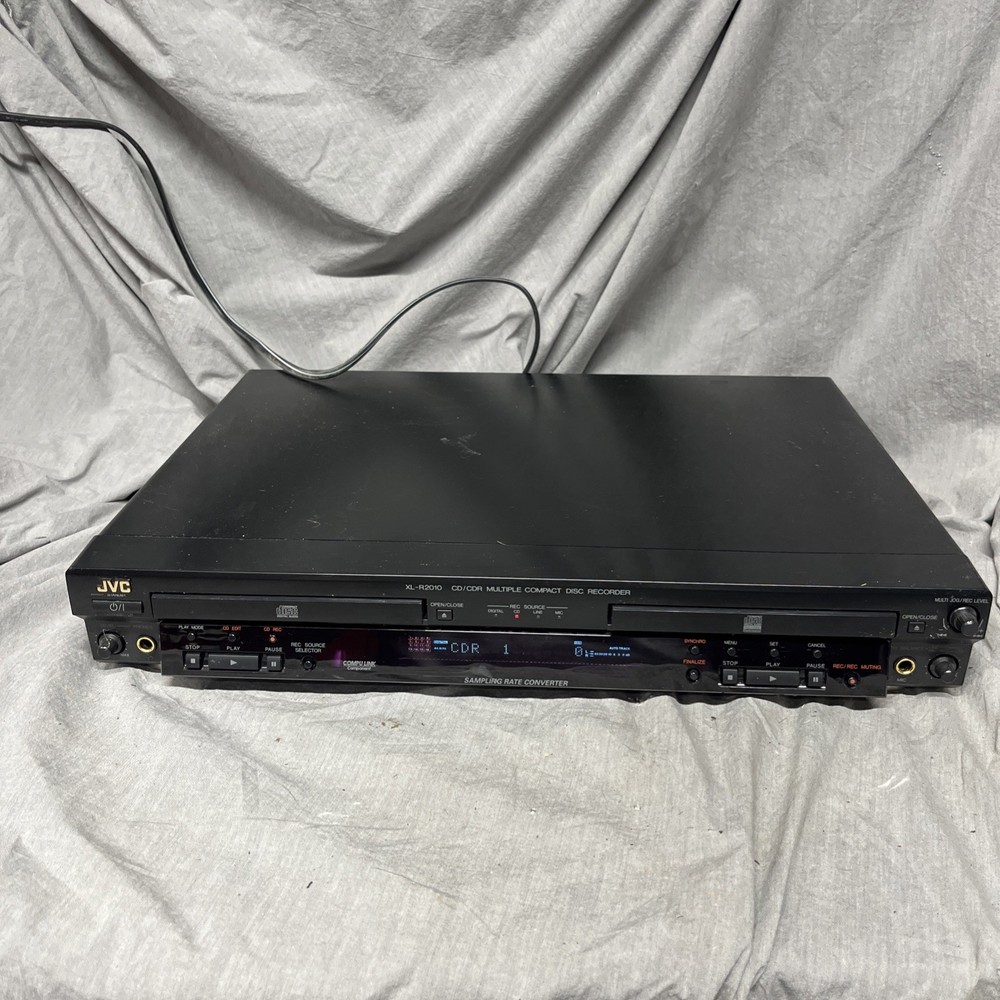 Vintage JVC XL-R2010BK CD-CDR Multiple Compact Disc Recorder Player