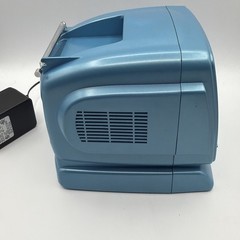 Vintage Blue CRT TV Portable 5″ Black & White Mini TV AM/FM Radio Works