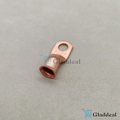 20PCS 1/0 AWG Gauge Copper Lugs W/ BLACK & RED Heat Shrink Ring Terminals Wire