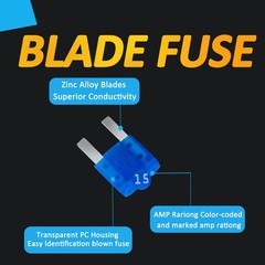 Micro 2 Car Blade Fuses Assortment Kit – Micro2 [Multiple Colors]