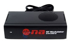 4 pack RF Modulator A/V RCA To TV “F” Type Shielded Coaxial With S Video
