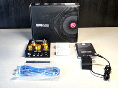 Douk Audio P1 HiFi Bluetooth Vacuum Tube Preamp USB DAC Stereo Headphone Amp