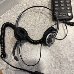 Plantronics T110H Telephone Keypad Single Line With Headset And Microphone