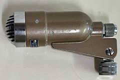 Vintage 1950’s Shield Model M-113 Mic Radio Microphone 3.5″ Head Piece w/ Label