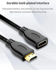 50cm HDMI 4K Cable Male To Female Converter Short Extension Cable Fire TV