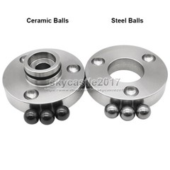 4pcs 46mm Stainless Steel Speaker Spike Pad Ball Shockproof Isolation Stand Feet