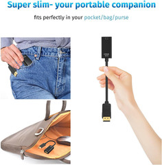DP Displayport Male to HDMI Female Cable Converter Adapter for PC Desktop Lot