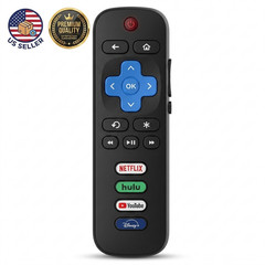 RC280A Replacement Remote Control for TCL Hisense Onn Philips Roku TV (No Stick)
