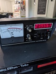 WAWASEE JB1002 20/200/2KW WATT METER / SWR UNIT / CLOCK