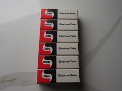 Lot of SIX 6CB6A Mixed Brand USA Vacuum Tubes Fully Tested W/ Readings