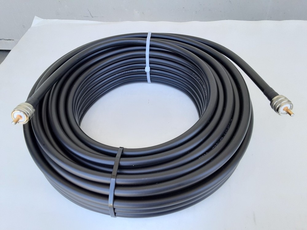 LMR-400 Ham Radio LMR-Antenna PL259 to PL259 UHF 50 ohm COAX Cable 40ft